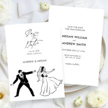 Leuke bruiloft schattig paar