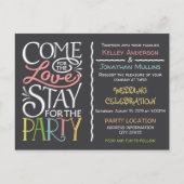 Leuke bruiloft uitnodiging ontwerp (Voorkant)