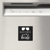 Leuke bruiloftsuitrusting voor Brother of the Brid Magneet (Insitu (Vaatwasser))