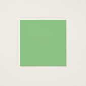 Leuke bruine pony in het bloemenveld vierkante visitekaartjes (Achterkant)