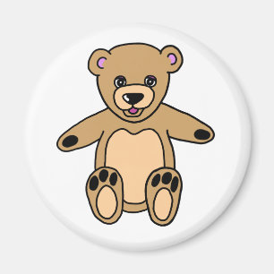Leuke Bruine Teddybeer Magneet
