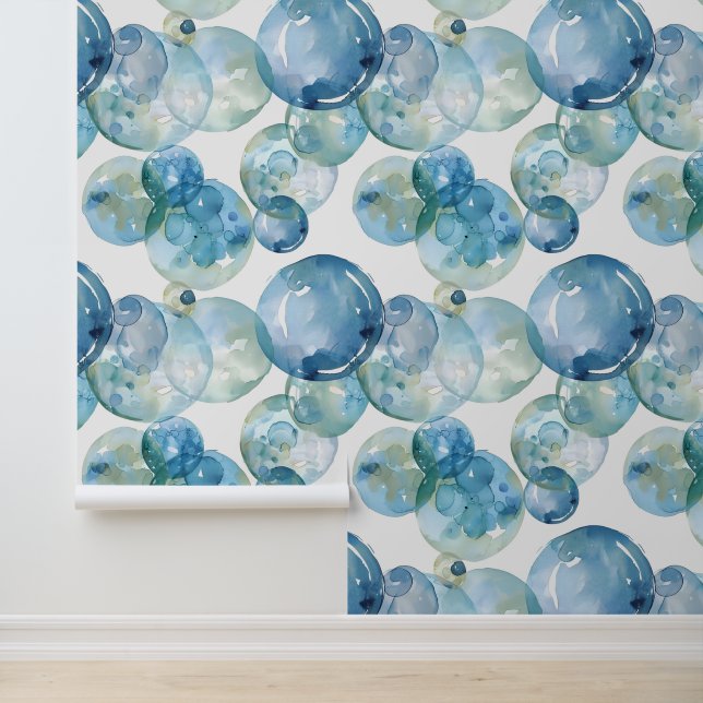 Leuke bubbels behang (Applicatie)