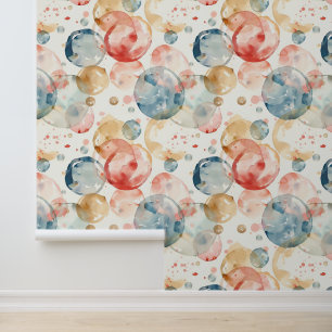 Leuke bubbels behang