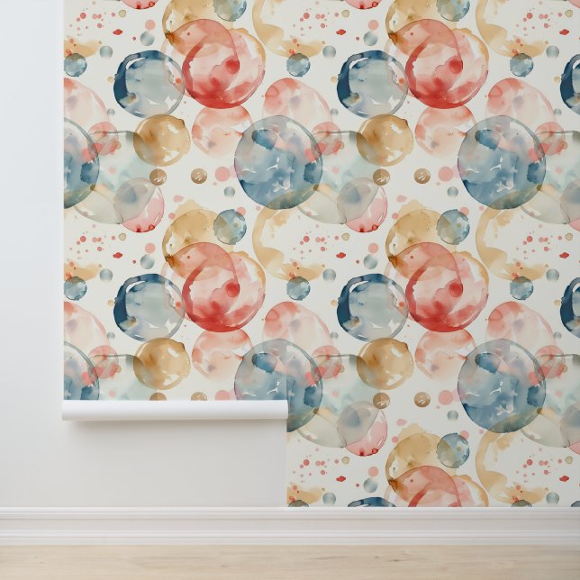 Leuke bubbels behang (Applicatie)