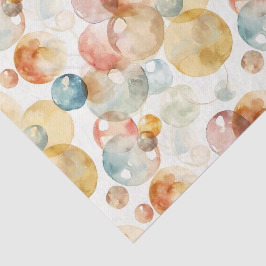 Leuke bubbels tissuepapier (Detail)