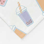 Leuke Bubble Theepatroon Pastel Zachte Kleuren Bab Fleece Deken (Hoek)