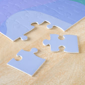 Leuke Bubblegum Blazende Giraffe Vloeibare Swirl B Legpuzzel (Zijkant)