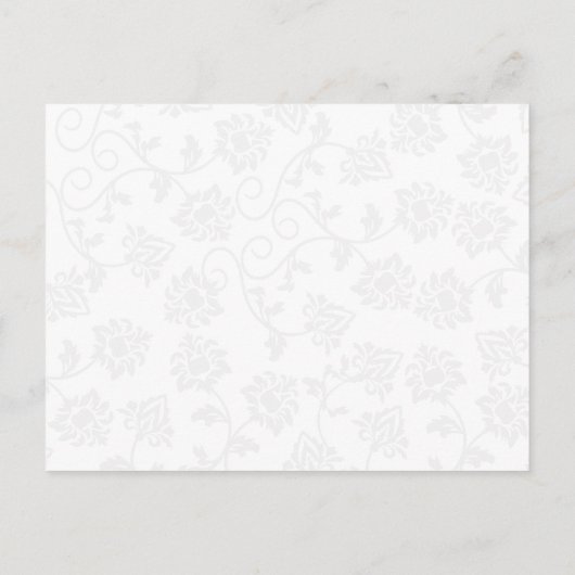 Leuke budget bruiloft uitnodiging, uitnodiging briefkaart (Achterkant)