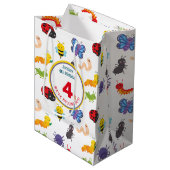 Leuke Bug Party Medium Cadeauzakje (Voorkant Gekanteld)