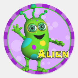 Leuke buitenaardse Stickers