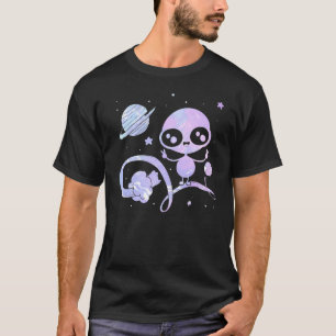 Leuke buitenaardse vrede teken ruimte buitenaardse t-shirt