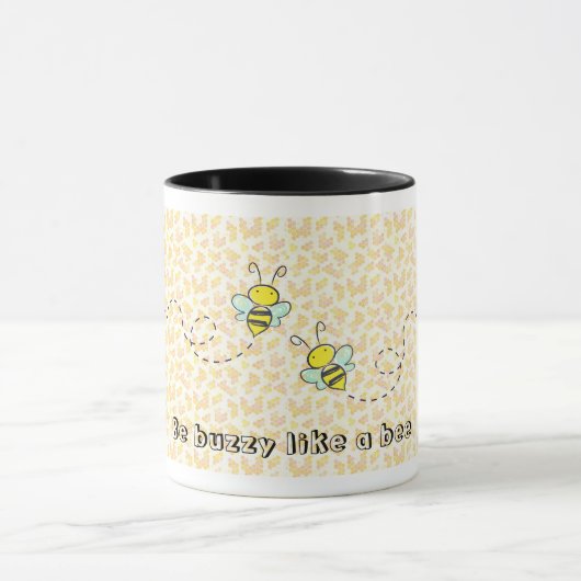 Leuke Bumble Bee Coffee Mok (Midden)