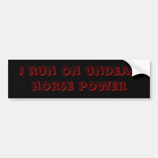 Leuke bumpersticker. bumpersticker (Voorkant)