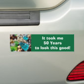 Leuke bumperstickers leeftijd 50 jaar oud (Op auto)