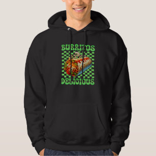 leuke burrito's leker ontwerp hoodie