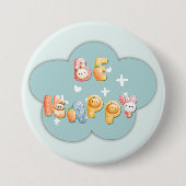 Leuke Button | Wees blij (Voorkant)