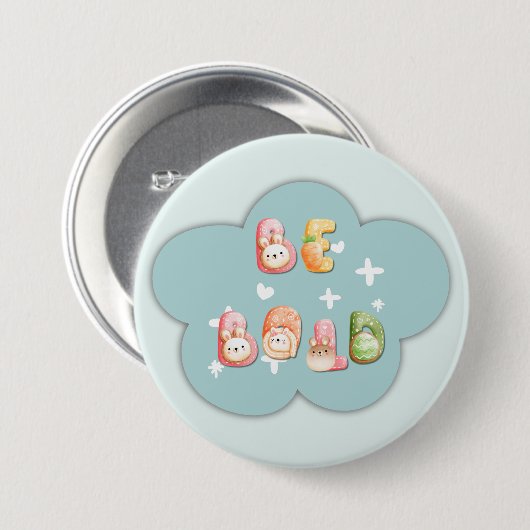 Leuke Button | Wees vet (Voorkant /achterkant)