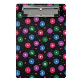 Leuke Buttonnen & Stippen Mini Klembord