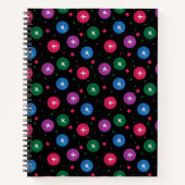 Leuke Buttonnen & Stippen Notitieboek (Voorkant)