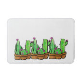 Leuke Cactus cactussen vetplanten Badmat (Voorkant)