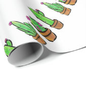 Leuke Cactus cactussen vetplanten Cadeaupapier (Rol Hoek)
