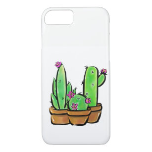 Leuke Cactus cactussen vetplanten Case-Mate iPhone Case
