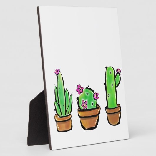 Leuke Cactus cactussen vetplanten Fotoplaat (Zijkant)