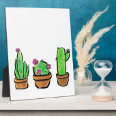 Leuke Cactus cactussen vetplanten Fotoplaat (Zijkant)