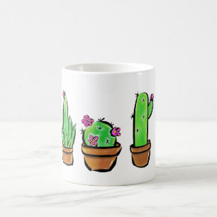 Leuke Cactus cactussen vetplanten Koffiemok
