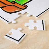 Leuke Cactus cactussen vetplanten Legpuzzel (Zijkant)