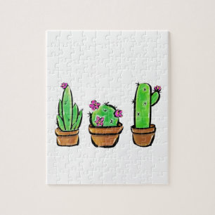 Leuke Cactus cactussen vetplanten Legpuzzel