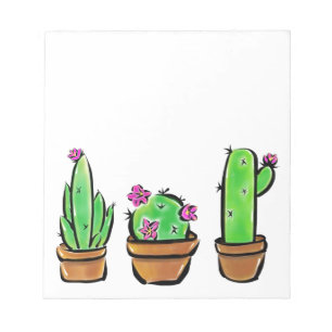 Leuke Cactus cactussen vetplanten Notitieblok