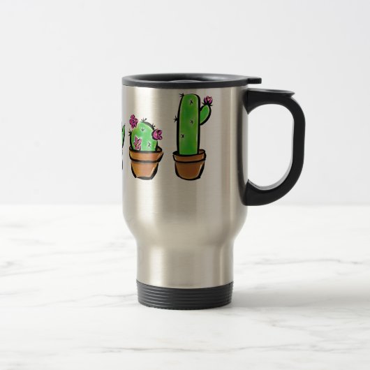 Leuke Cactus cactussen vetplanten Reisbeker (Rechts)