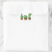 Leuke Cactus cactussen vetplanten Ronde Sticker (Tas)