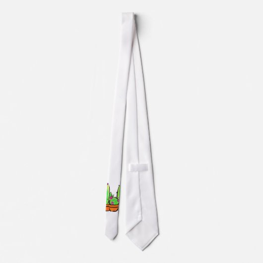 Leuke Cactus cactussen vetplanten Stropdas (Achterkant)