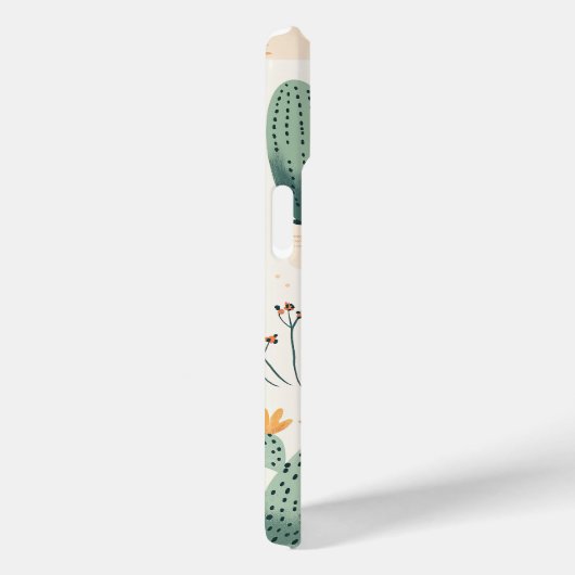 Leuke Cactus iPhone Hoesje (Achterkant / Rechts)