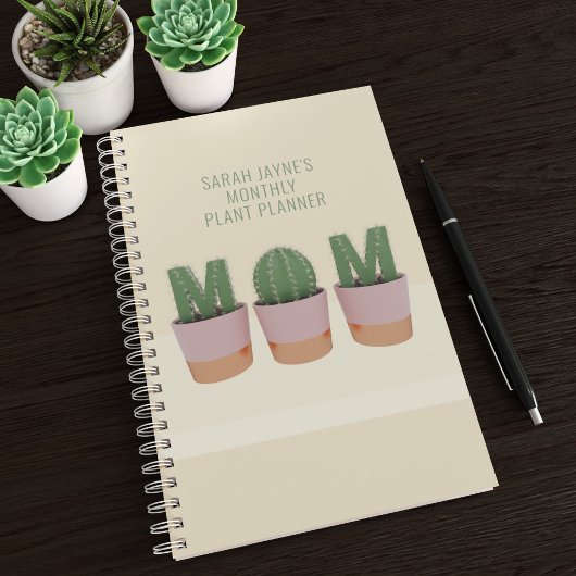 Leuke Cactus Moeder Aangepaste Sappig Plant Planne Planner