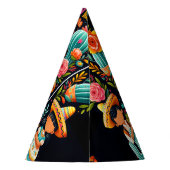 leuke cactus schattig uno taco eerste fiesta 1e ve feesthoedjes (Achterkant)