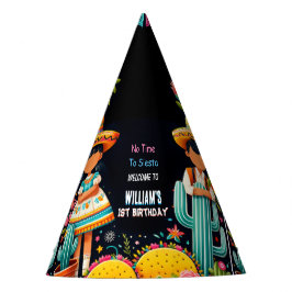 leuke cactus schattig uno taco eerste fiesta 1e ve feesthoedjes