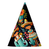 leuke cactus schattig uno taco eerste fiesta 1e ve feesthoedjes (Links)