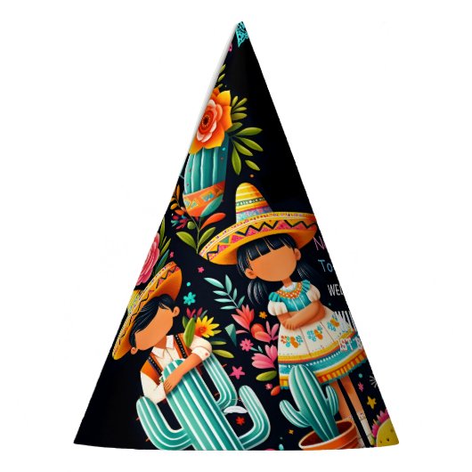 leuke cactus schattig uno taco eerste fiesta 1e ve feesthoedjes (Links)