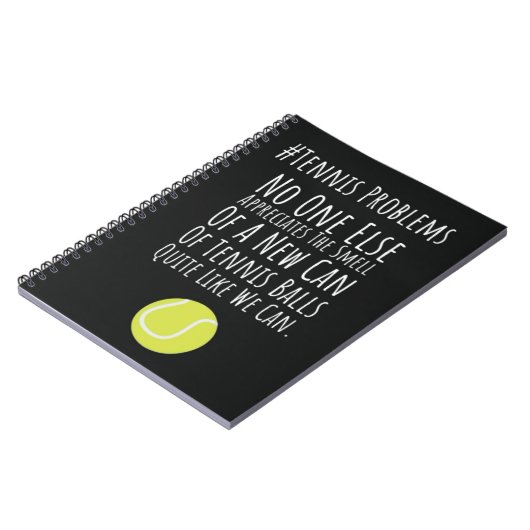 Leuke cadeaus voor tennissers Sportieve Cadeaus Notitieboek (Linkerzijde)