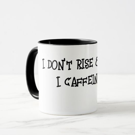 Leuke cafeïnehoudende offerte met zon mok (Voorkant links)