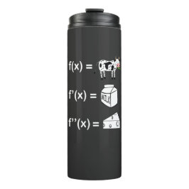 Leuke Calculus Afgeleide Cowculus Terug naar Schoo Thermosbeker