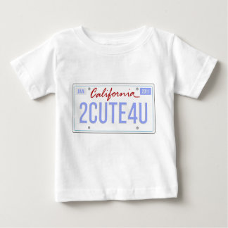 Leuke Californië licentie shirt voor jongen gebore