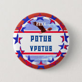 Leuke  Campagne Verkiezing POTUS Ronde Button 5,7 Cm (Voorkant)