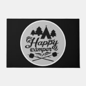 leuke camper word kunst deurmat (Voorkant)