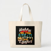 leuke camper word kunst grote tote bag (Voorkant)