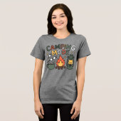 Leuke Camping Modus T-Shirt (Voorkant volledig)