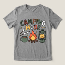 Leuke Camping Modus T-Shirt